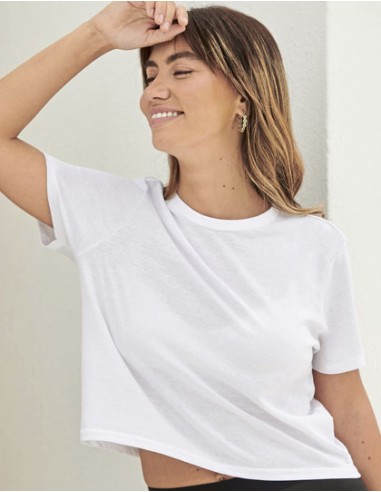 SFC-SK237-Womens Cropped Boxy T